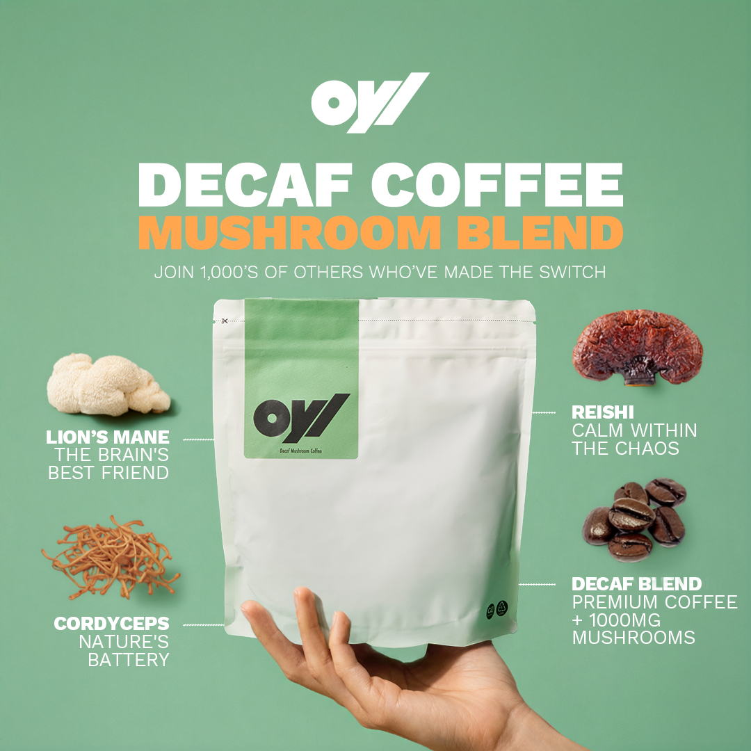 Decaf Mushroom Coffee – 3 Month Prepaid