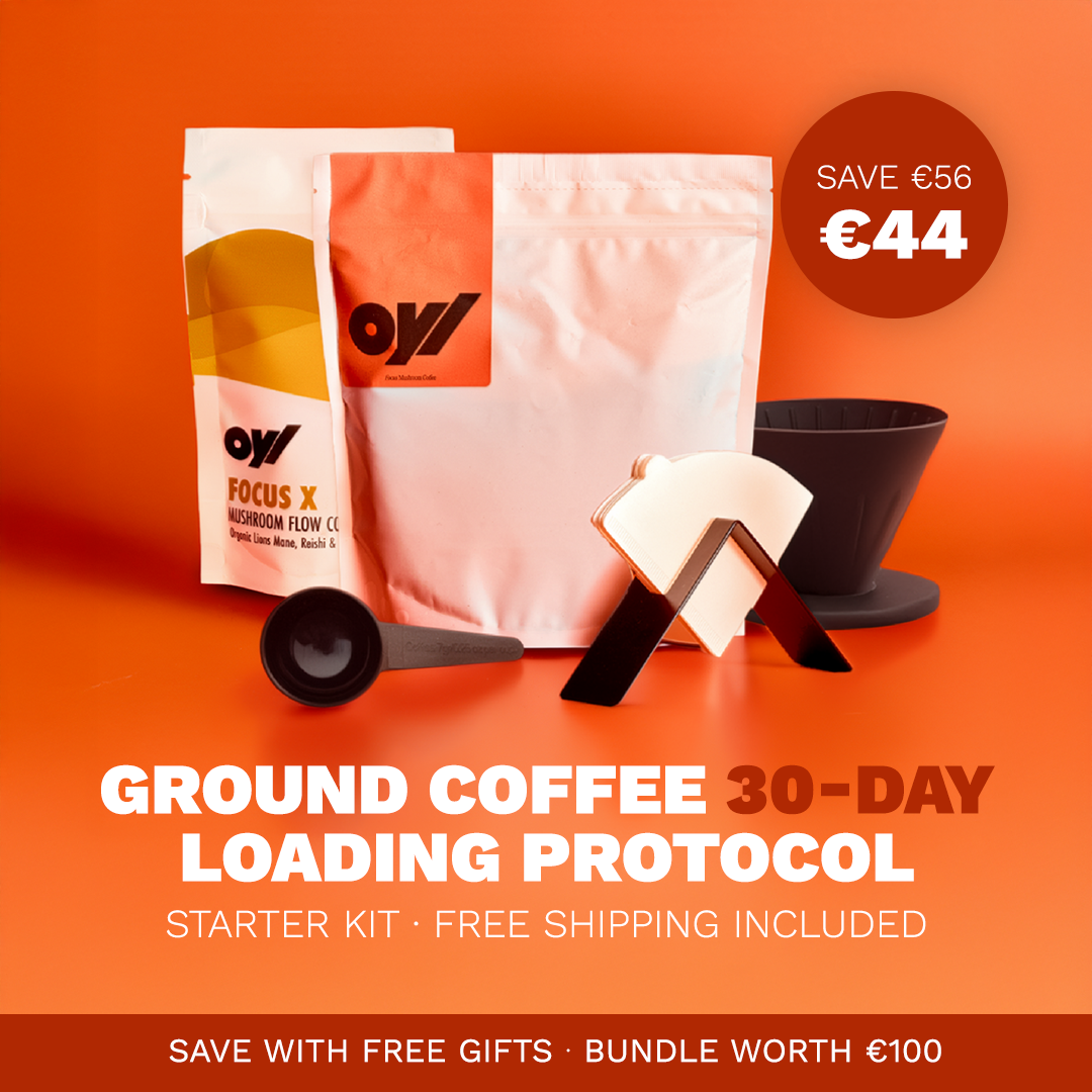 Ground Mushroom Coffee 30 Day Loading Protocol
